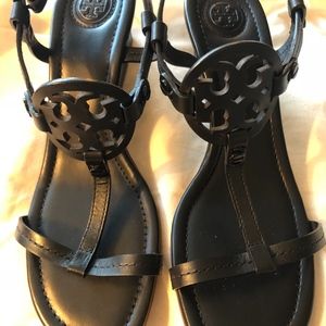 Tory Burch Miller Wedge T Strap